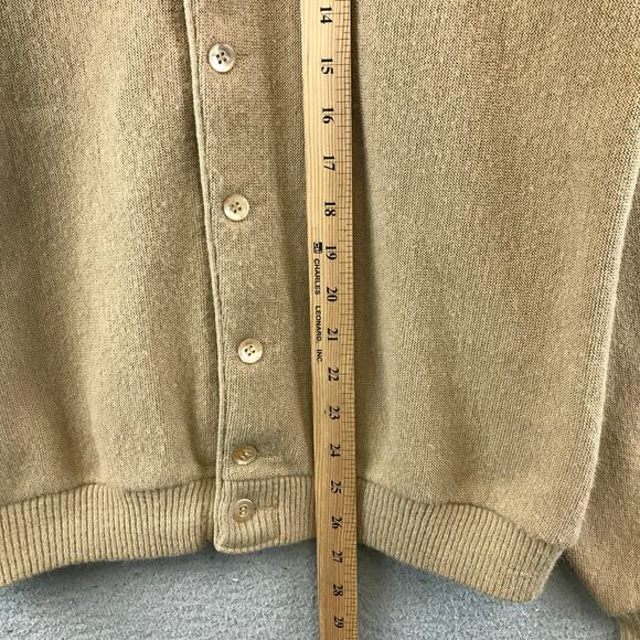 Vintage 80’s Jantzen Classic Cardigan Sweater Men’s Size Large Golf - Picture 5 of 8